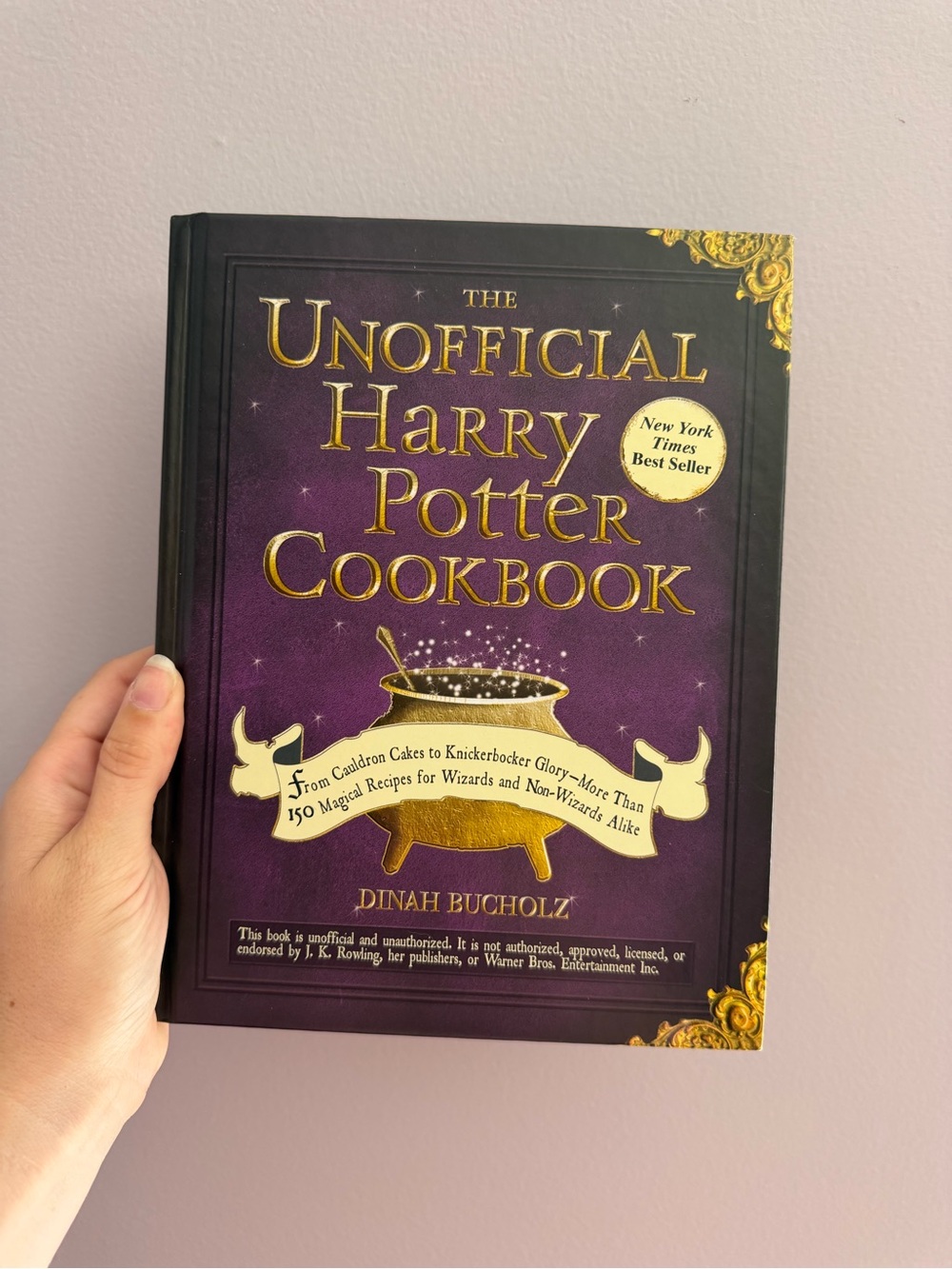 The Unofficial Harry Potter Cookbook — Purple Cover